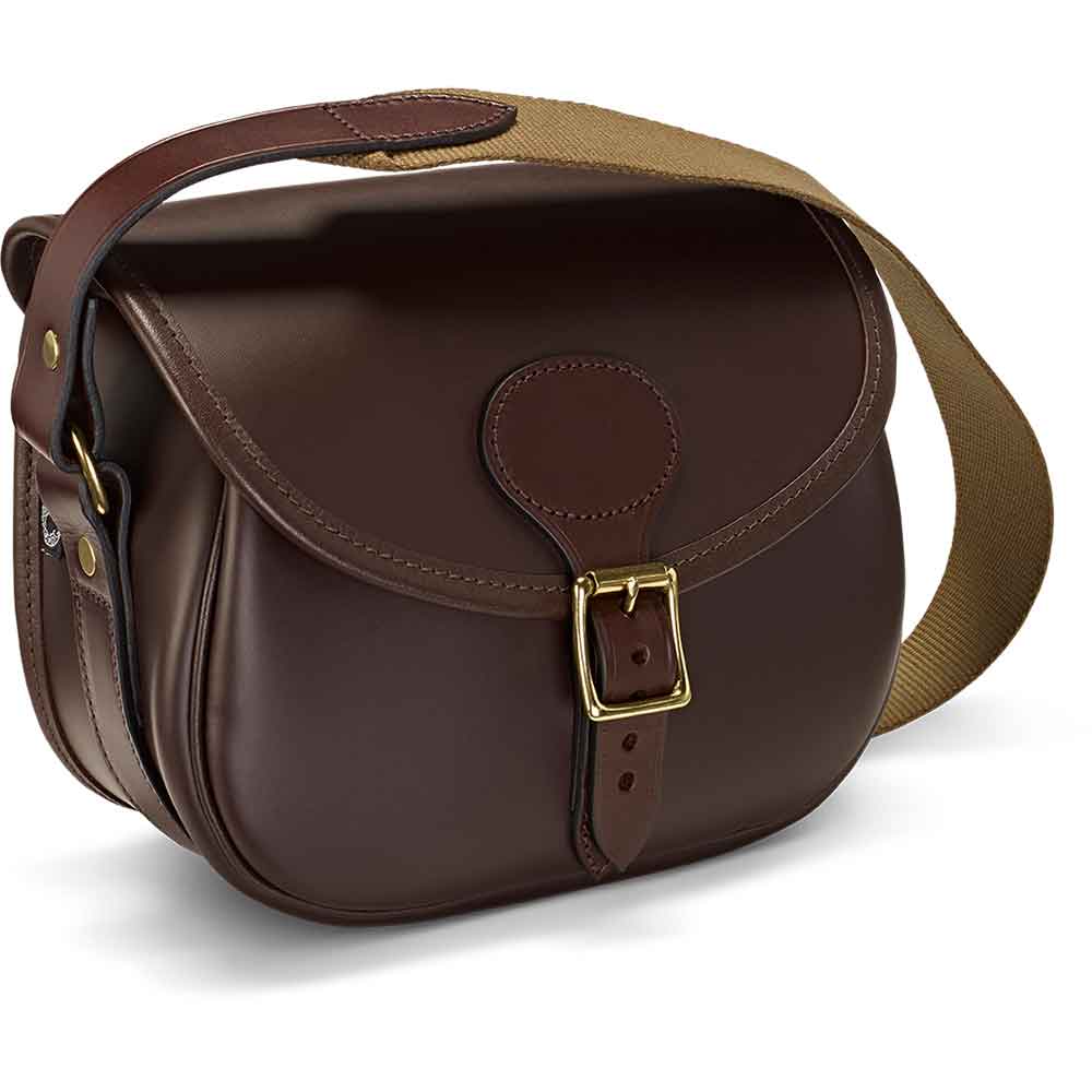 Croots of England Byland Leather 75 Cartridge Bag Burgundy