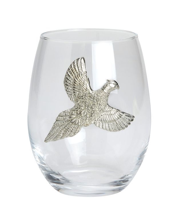 Bisley Wine Tumbler Flying Pheasant