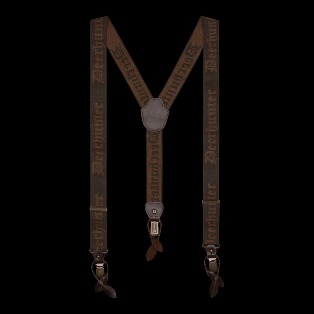 Deerhunter Combi Braces with Button & Clip