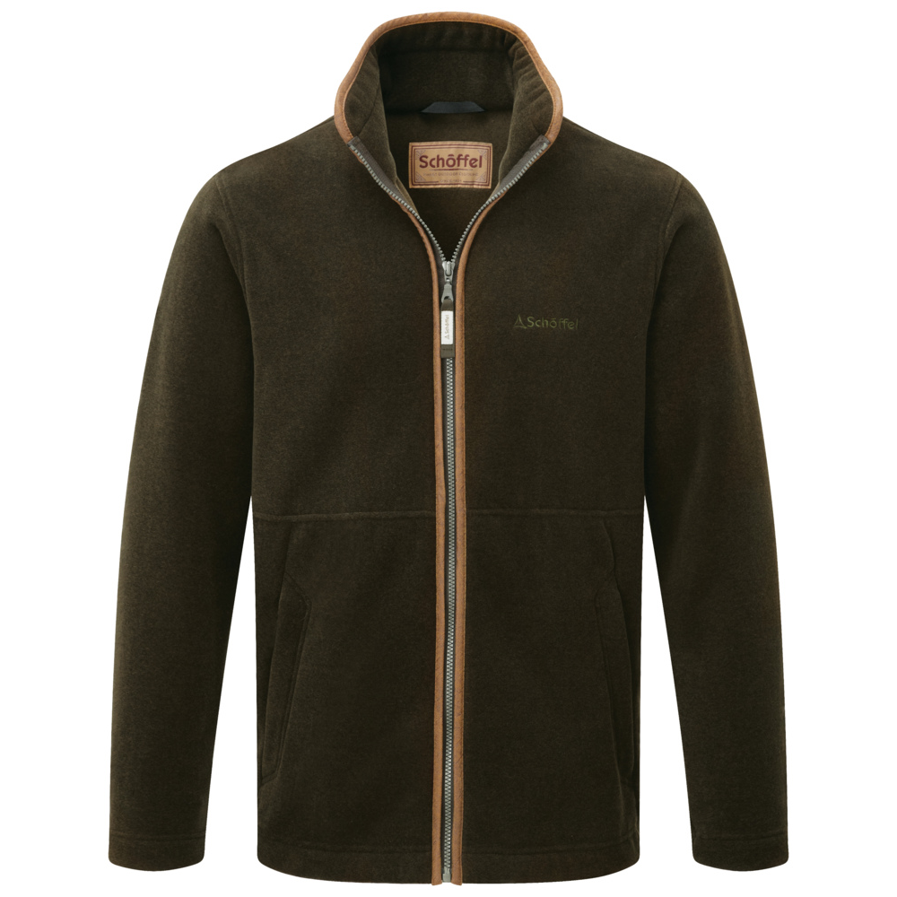 Schoffel Cottesmore Fleece Jacket Dark Olive