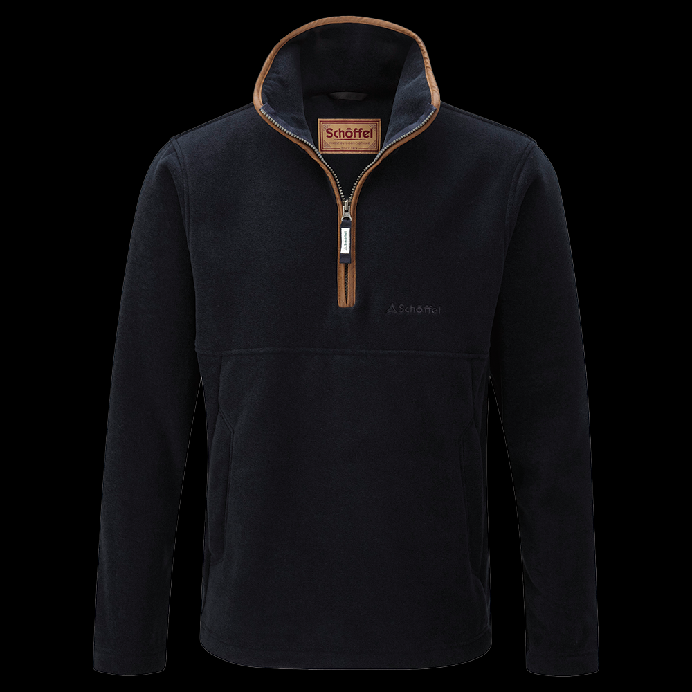 Schoffel Berkeley 1/4 Zip Fleece Navy