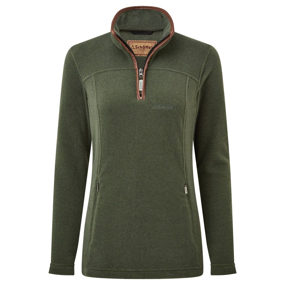 Schoffel Tilton 1/4 Zip Fleece Cedar Green