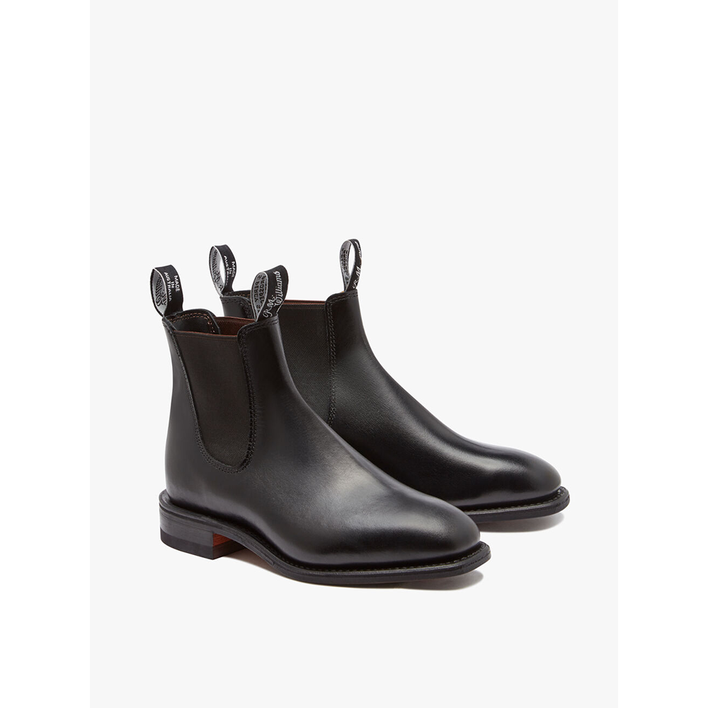 RM Williams Comfort Craftsman Black/Suede H