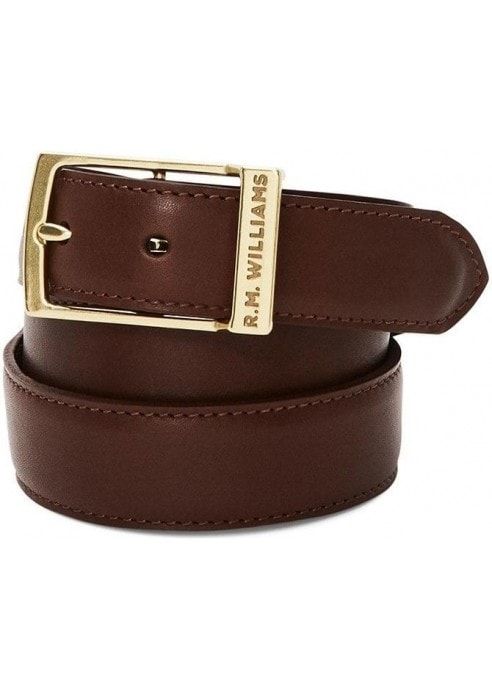 RM Williams Huntingdale Belt Brown