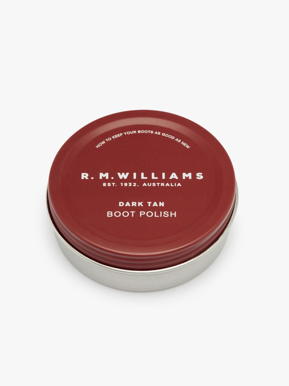 RM Williams Dark Tan Boot Polish