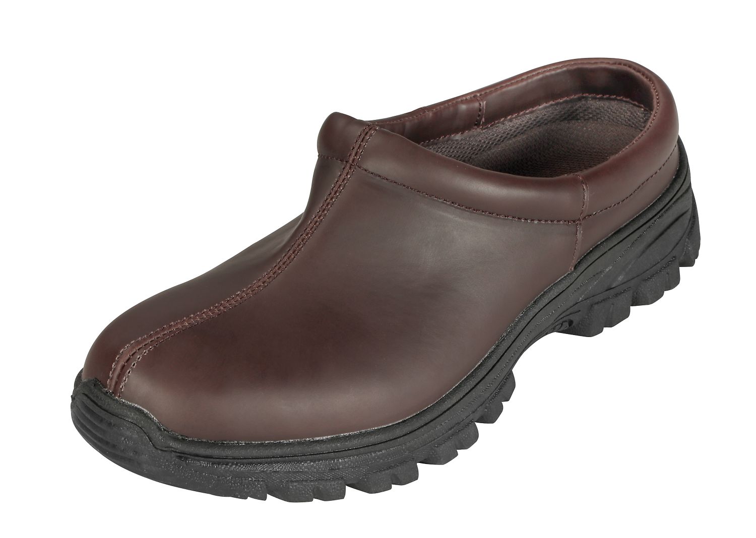 Percussion Troncais Leather Clog