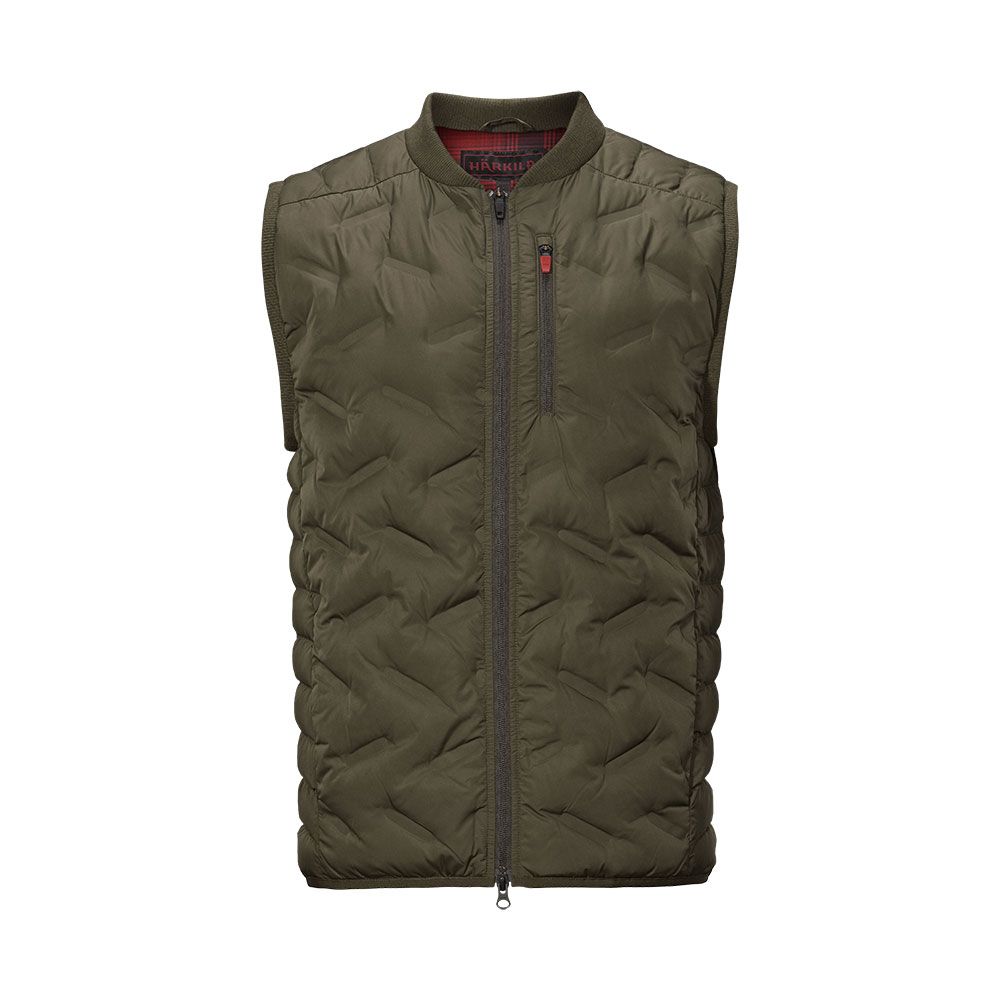 Harkila Driven Hunt Insulated Waistcoat Willow Green