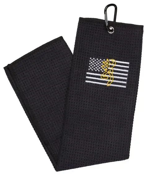 Browning Team Towel Black Flag
