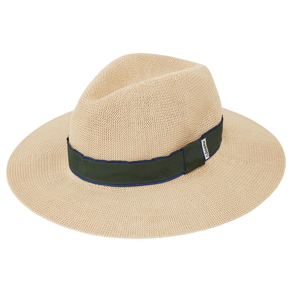 Schoffel Porth Hat Navy/Green Stripe