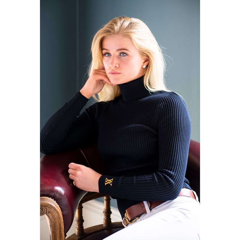 Vantage Atelier Elizabeth Rollneck Navy