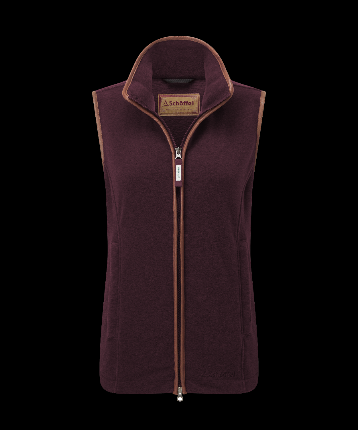Schoffel Lyndon Fleece Gilet Port