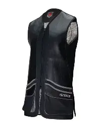 Miroku Shooting Vest Eagle Leather Black
