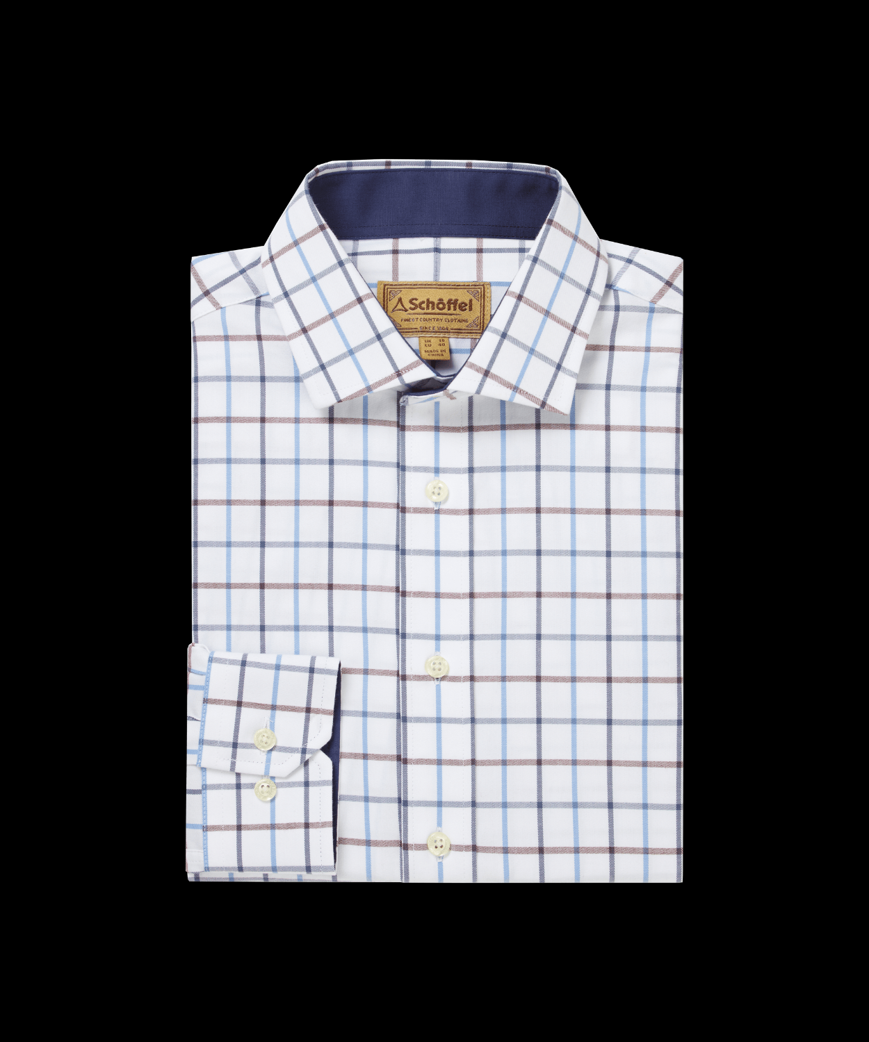 Schoffel Baconsthorpe Tailored Shirt Woodland Check