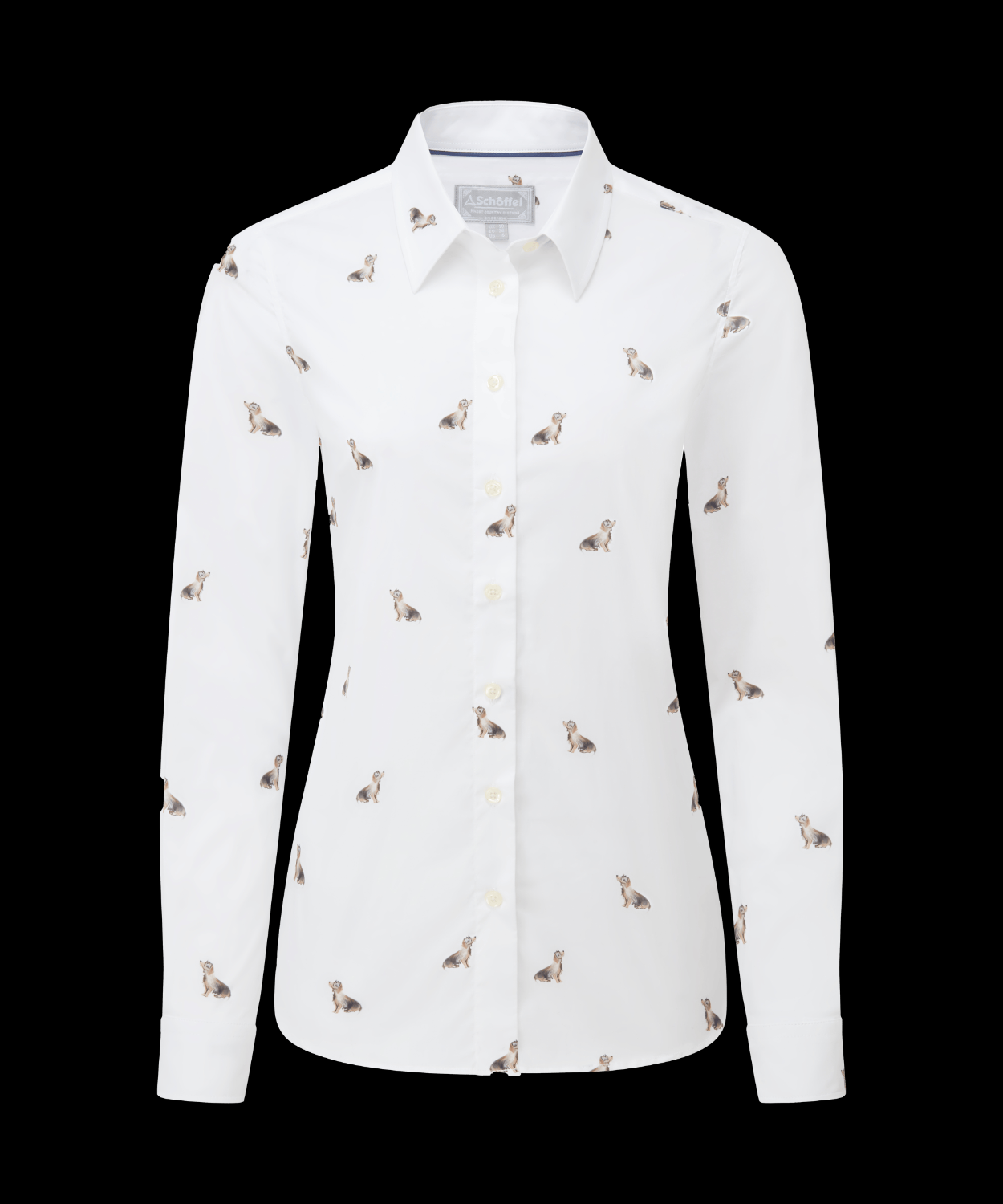 Schoffel Norfolk Shirt Teckle Print