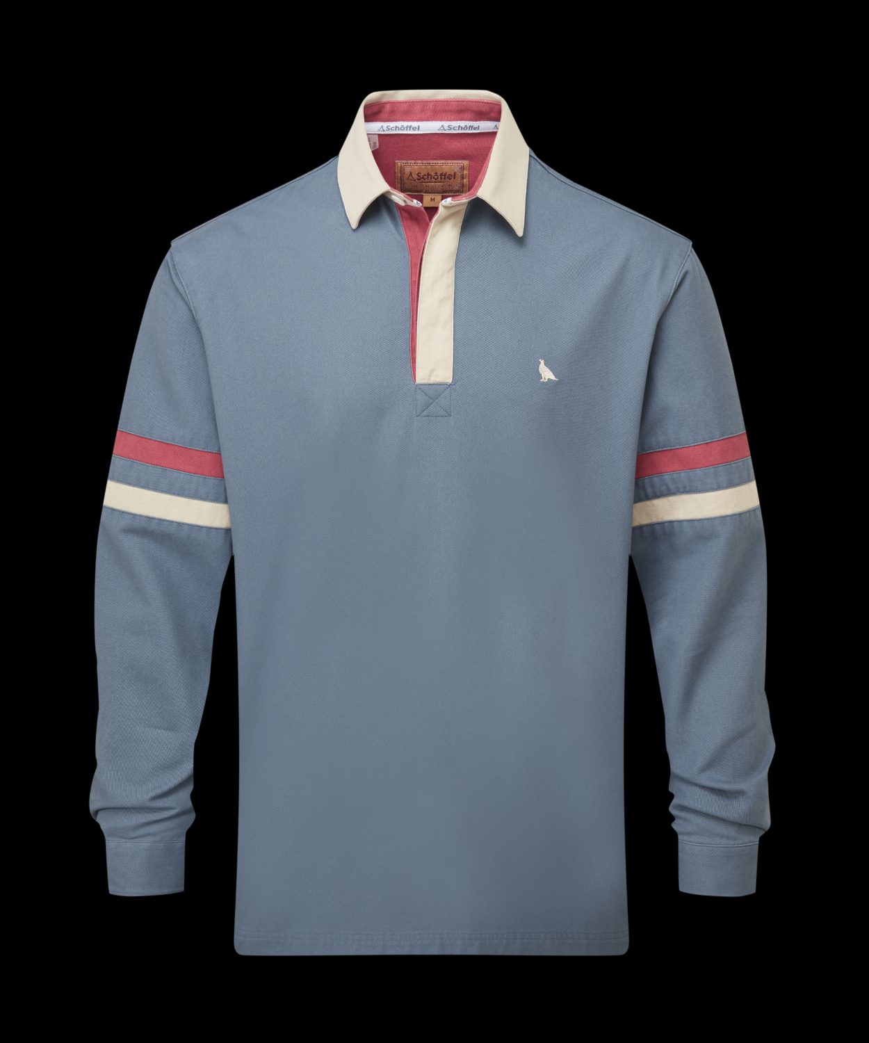 Schoffel Truro Deck Shirt Dark Pigeon Blue