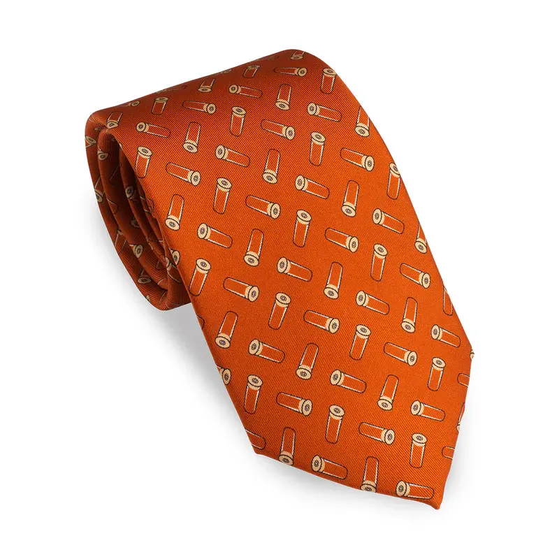 Laksen Cartridge Silhouette Orange Tie