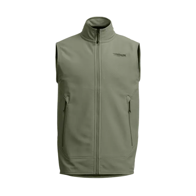 Sitka Alpha Fleece Vest Olive Green