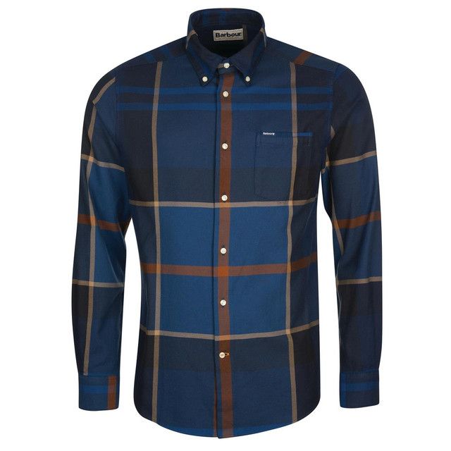 Barbour Dunoon Tailored Shirt Midnight
