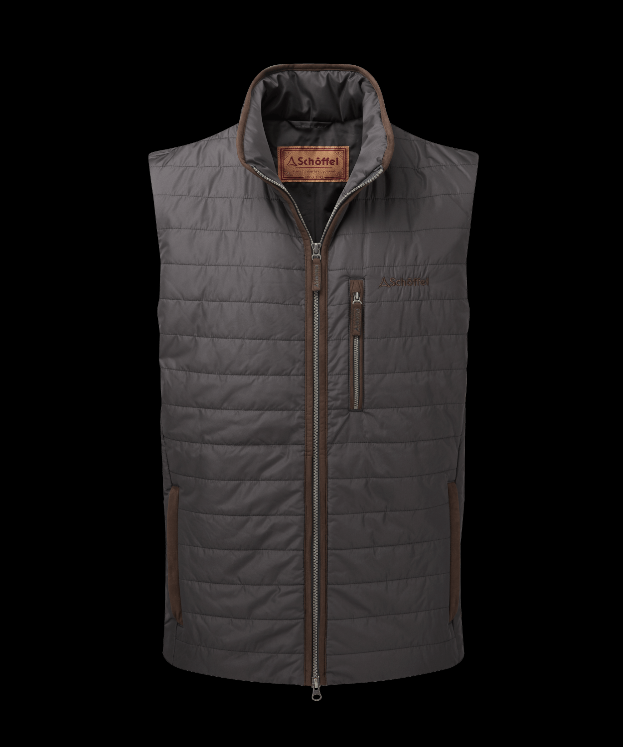 Schoffel Brora Gilet Charcoal