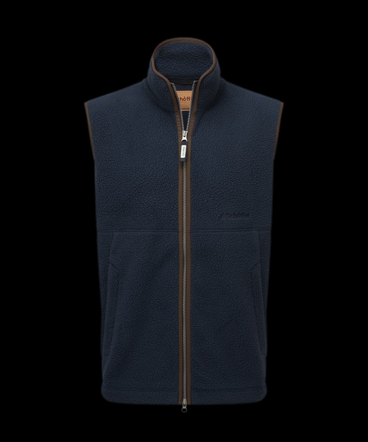 Schoffel Oakham Retro Fleece Gilet – True Navy