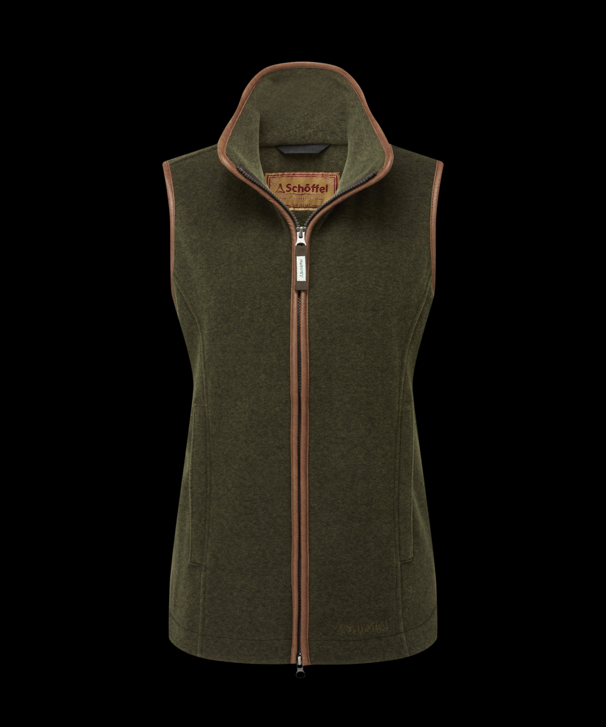 Schoffel Lyndon Fleece Gilet Dark Olive