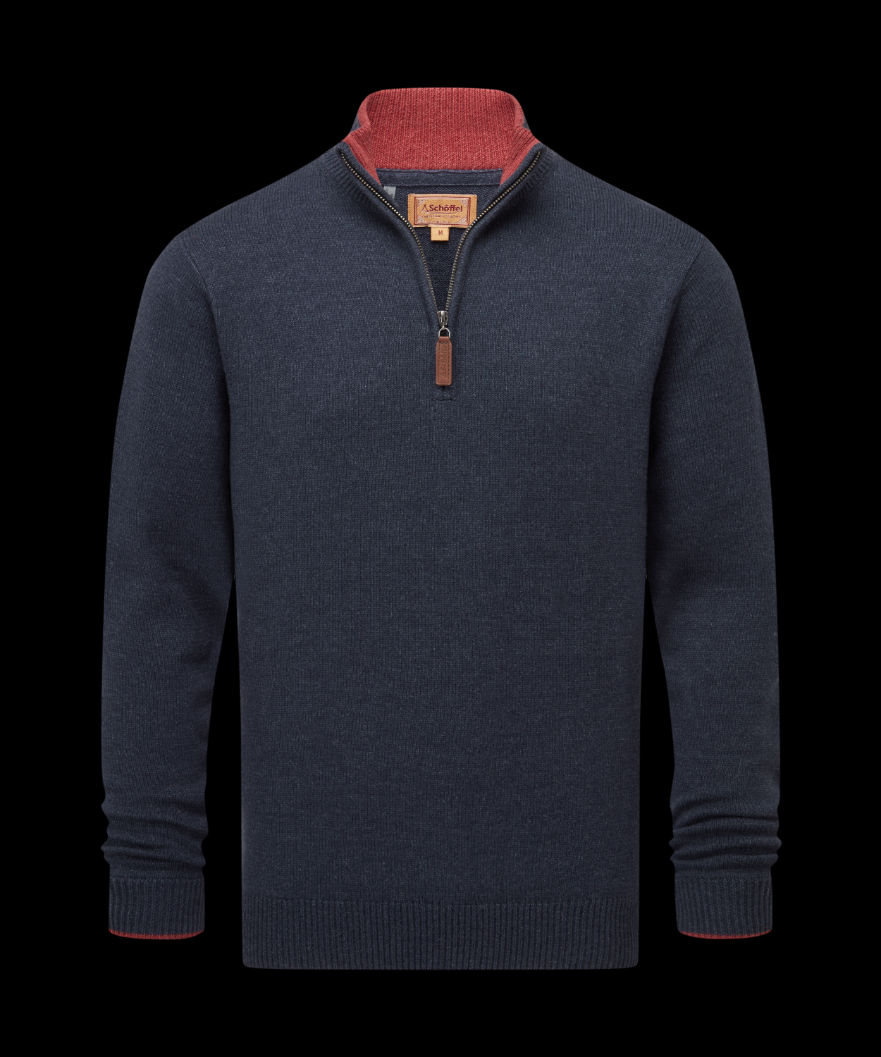Schoffel Blair 1/4 Zip Jumper – Ink Navy