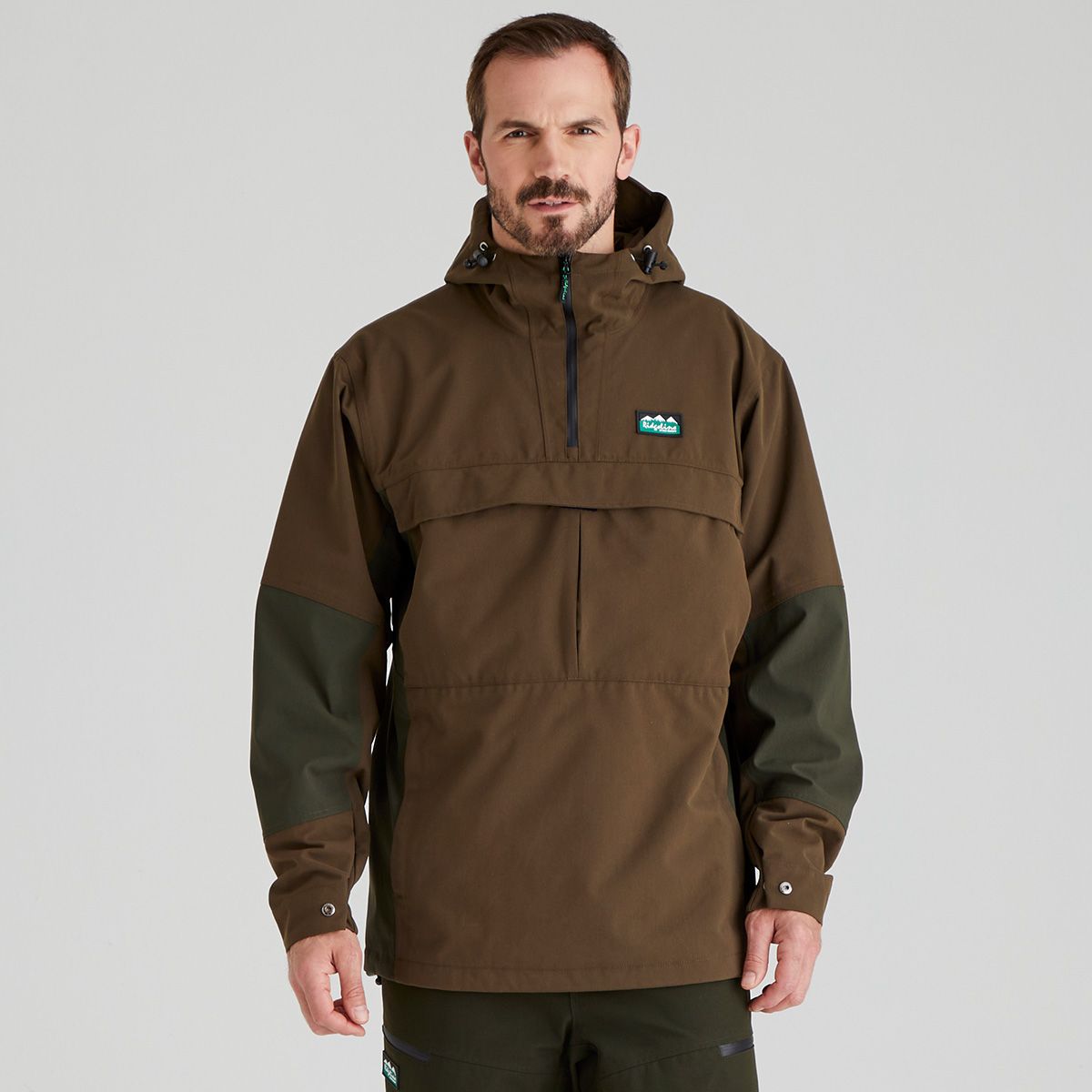 Ridgeline Cambrian Smock – Bark/Deep Forest