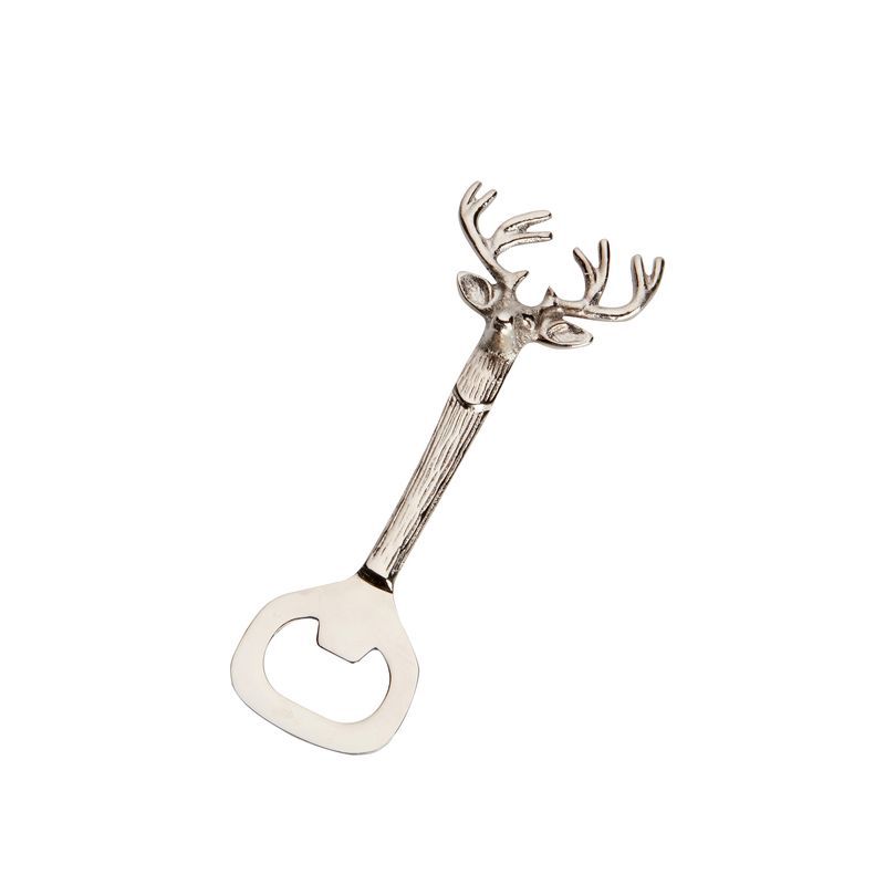 Stag Bottle Opener Stainless Steel