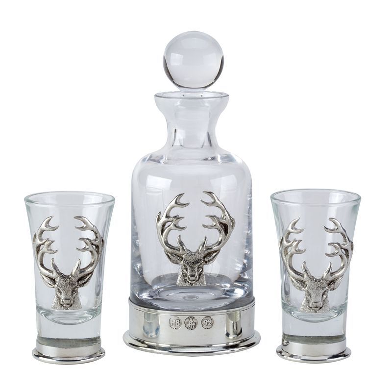 Stag Decanter Set