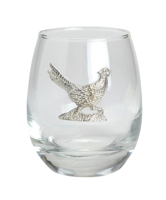 Bisley Wine Tumbler Running Pheasant