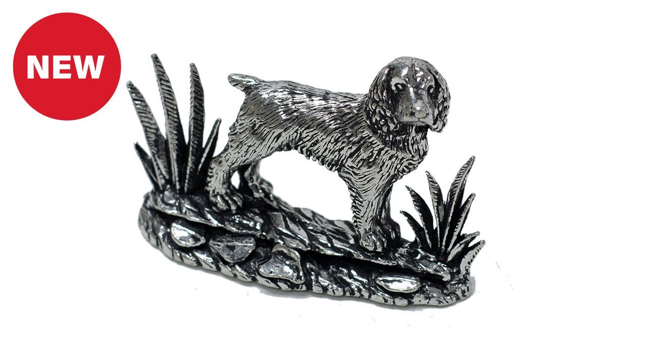 Pewter Figure Spaniel