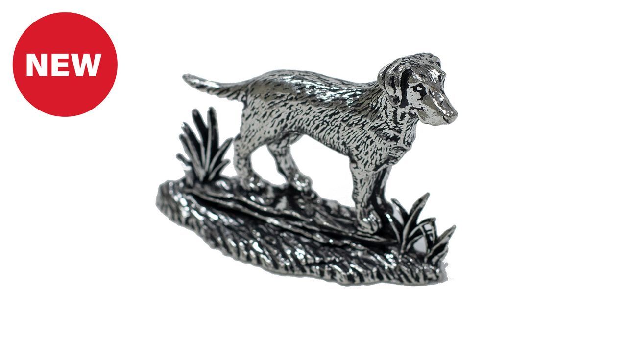 Pewter Figure Labrador