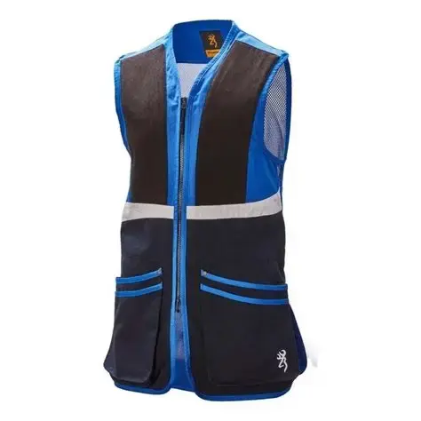 Browning Shooting Vest Sporting Curve Blue