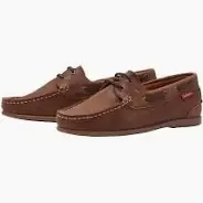 Chatham Penang Deck Shoe Dark/Tan