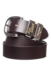 RM Williams Drover Belt – Dark Cedar