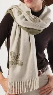 Welligogs Alaskan Pheasant Scarf Green