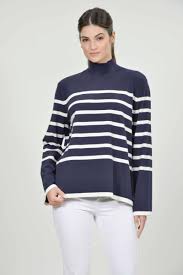 Hartwell Doris Navy Stripe Jumper