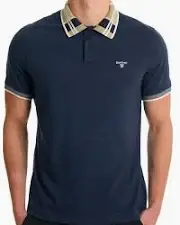 Barbour Callington Tailored Fit Polo Shirt Navy