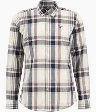 Barbour Kidd Tailored Shirt Whisper White