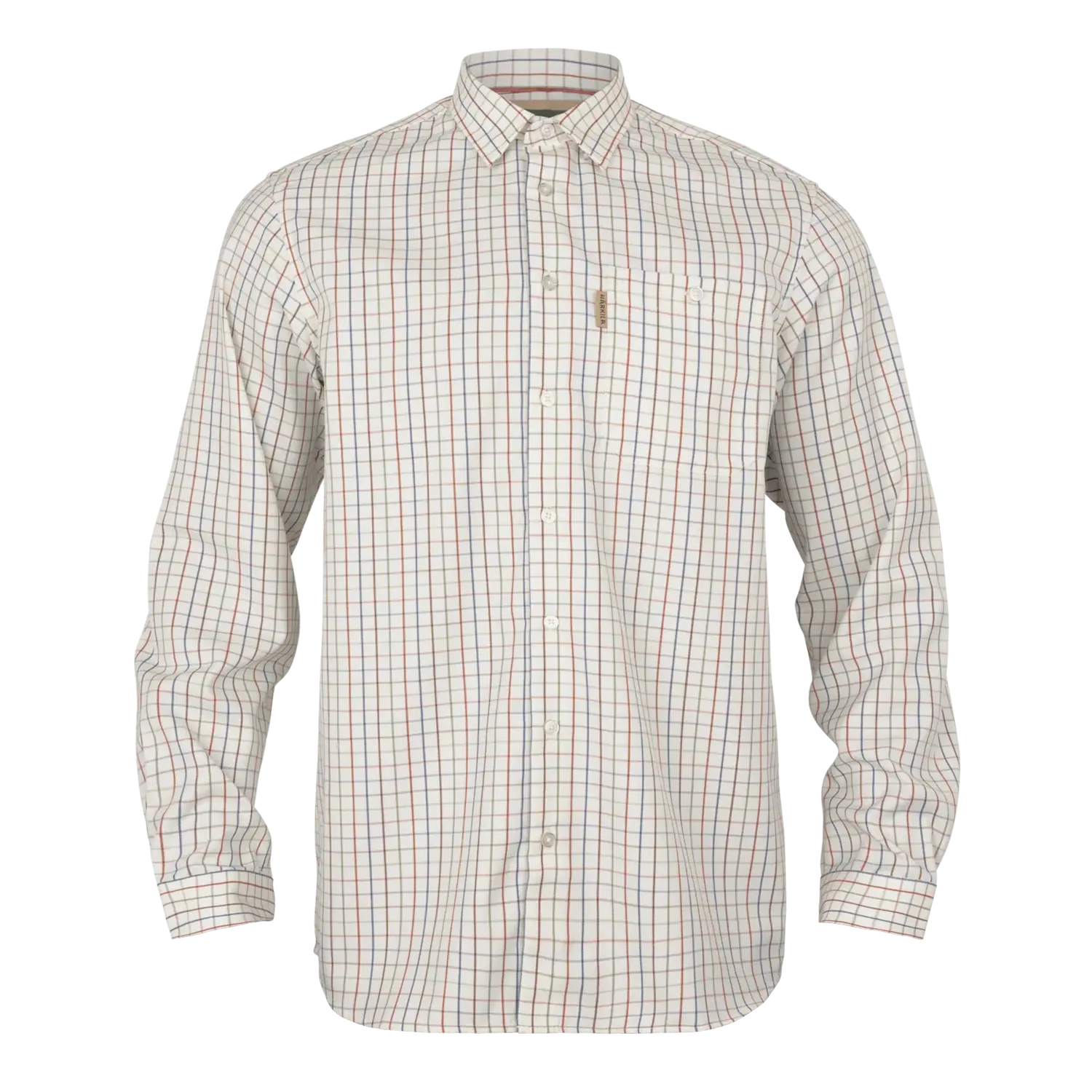 Harkila Haywood Wool Blend L/S Shirt Arabian Spice Check