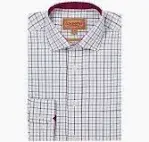 Schoffel Milton Tailored Shirt Port/Blue Lake Check