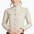 Schoffel Sheringham Shirt Beetroot Check
