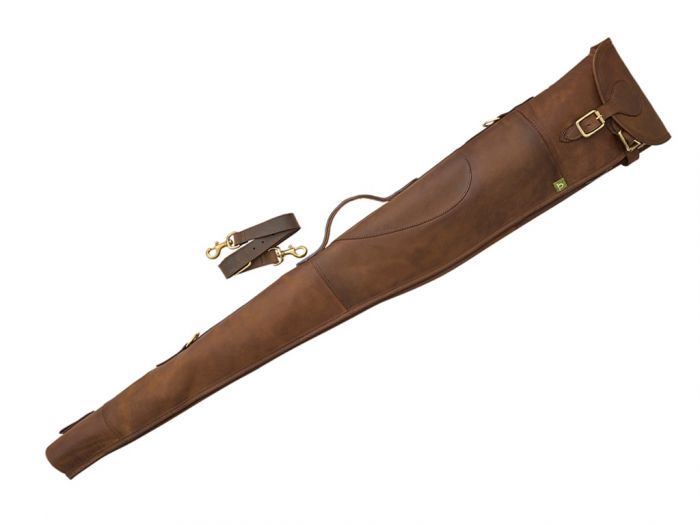 Chatham 30″ Brown Leather Shotgun Slip