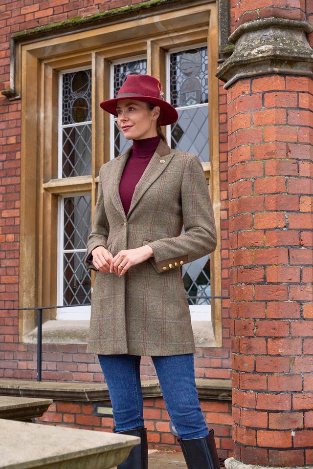 Alan Paine Combrook Ladies Mid Thigh Coat Laurel