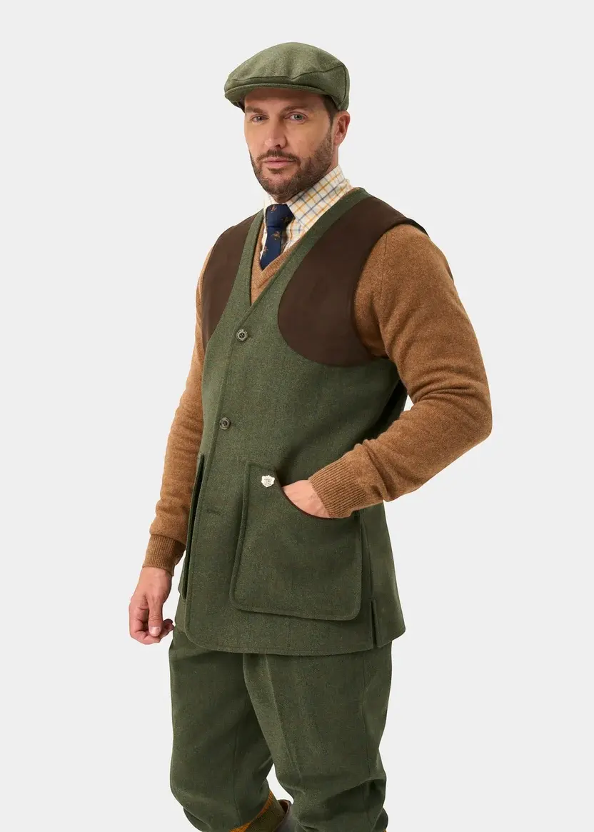 Alan Paine Combrook Shooting Waistcoat Mariner
